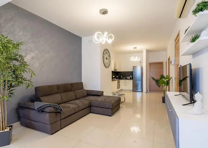 Apartamento Brand New Apartment-2 Min From The Sea-central Bugibba