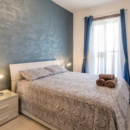 Brand New Apartment-2 Min From The Sea-central Bugibba *