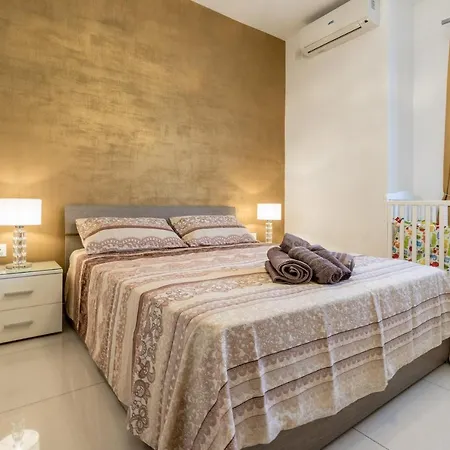 Brand New Apartment-2 Min From The Sea-central Bugibba * Bahía de San Pablo